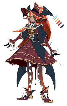 Full Body + Full Color + Character Design